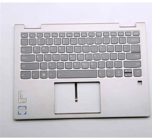 Main image of Applicable to 730-13IKB 730-13ISK US keyboard frame cover black silver with backlight