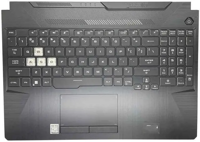 Main image of US backlit keyboard for 8 F15 506 FX506H fx506lu with air outlet cover