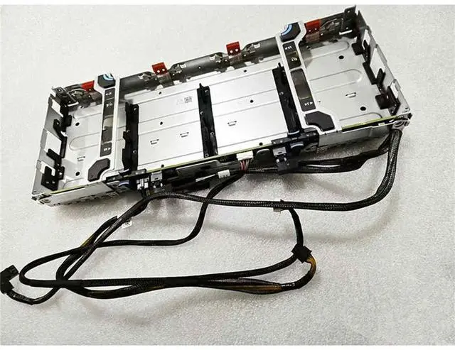 Main image of For R730xd 4x 3.5" LFF SAS Drive Expansion Internal Storage Enclosure 04FHR4 with Cable