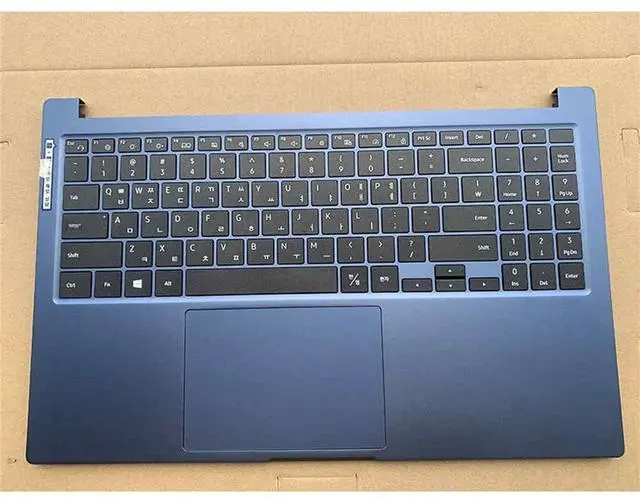 Main image of For NT750XDA layout keyboard uppercase letters blue and silver