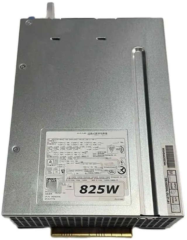 Main image of 825W power supply for T7610 T7910 T5810 T7810 station D825EF-02 H825EF-02 FT7T6