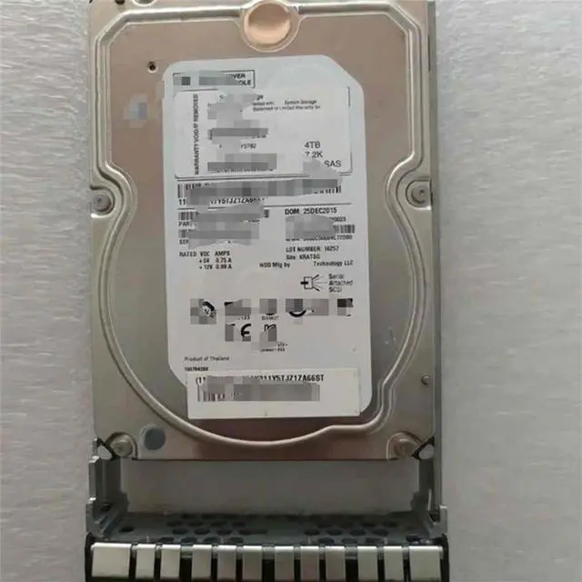 Main image of FOR V5000 AC32 00AK211 00Y5782 00WY956 4T SAS 3.5 7.2K 6G server Hard disk HDD