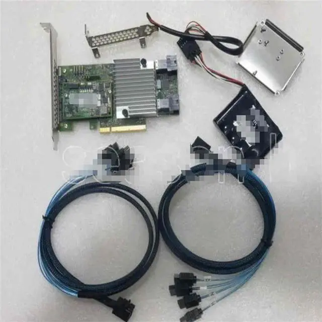 Main image of FOR RAID 9362-8i 12Gb 1G SATA3 RAID 0,1,5,6,10,50,60 =9361-8i+CVM02+BBU+2PCS 8643-4SATA