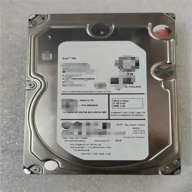 Main image of FOR 92MDW 092MDW 8T SATA 7.2K 3.5' 6G hdd hard driver