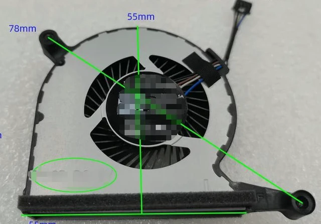 Main image of FOR NS55B00-17E11 6033B0058501 FK6B DFS400705PU0T 6033B0058401 Cooling Fan Cooler Radiator for HSN-IXO1 Dock 120W G2