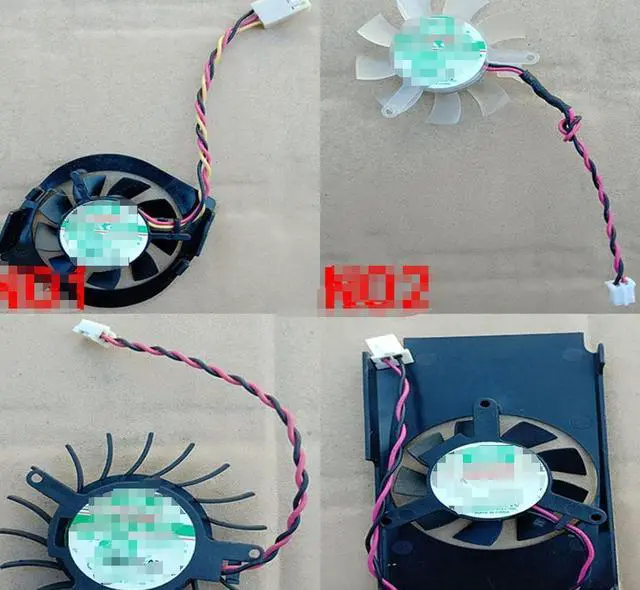 Main image of FOR fan for MGA4012MR-A10 MGA5012LR-O10 12V MGA5012XR-O10 MGT4012HF-A10 PLA04710S12M graphics card fan