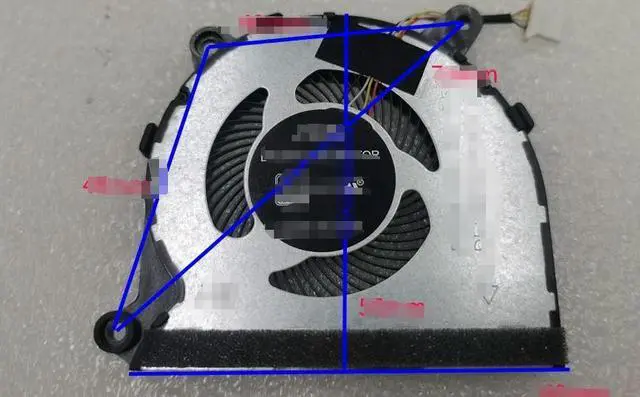 Main image of FOR FL5V DFS5K122141611 FAN FOR SE14 VJSE41C0511H VJSE41C0211H VJSE41C0111H VJSE41C0611T VJSE41C0311H VJSE41C0411T VJSE42G