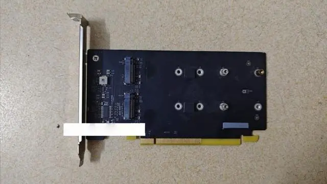 Main image of m.2 xpander-z supports two m.2 hard drives! heat sink