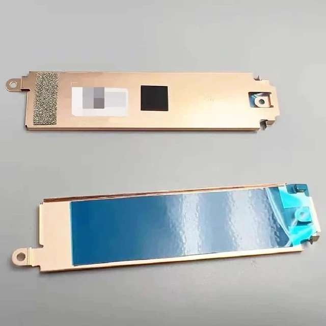 Main image of M.2 2280 SSD mounting bracket and heatsink for X1/X1C 9th/10th/11th generation (2021/2022 models) laptops.