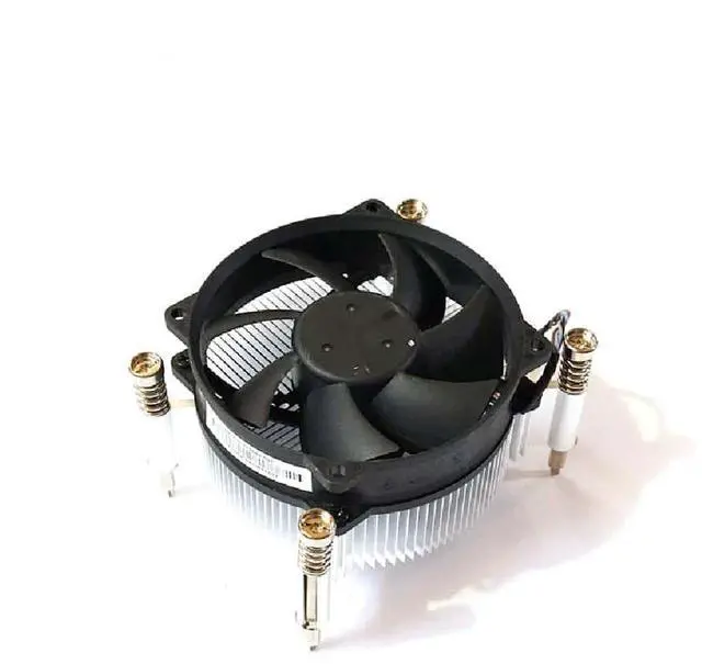 Main image of 712960-001 625257-001 fan cooler for 8200, 8300, Z230/Z220/Z210, and 600 CPUs, 4-pin LGA 1150.