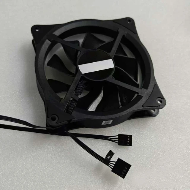 Main image of DF1202512B2UN 12025 12V 0.54A Dual-color spherical cooling fan 12CM