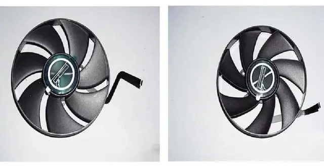 Main image of 90mm cooling fans AD4A31K07 and AD4A31K06 are suitable for RTX 4060 Ti, 4070, and 4070 Ti basic graphics card fans.
