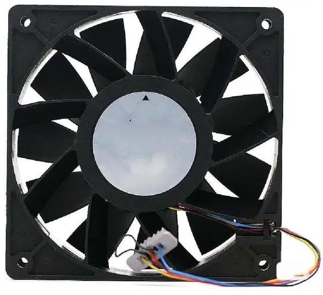 Main image of PFC1212DE 120mm 12038 12V 4.8A 7000RPM high-speed air pressure cooling fan, suitable for axial flow high-power coolers in server racks.