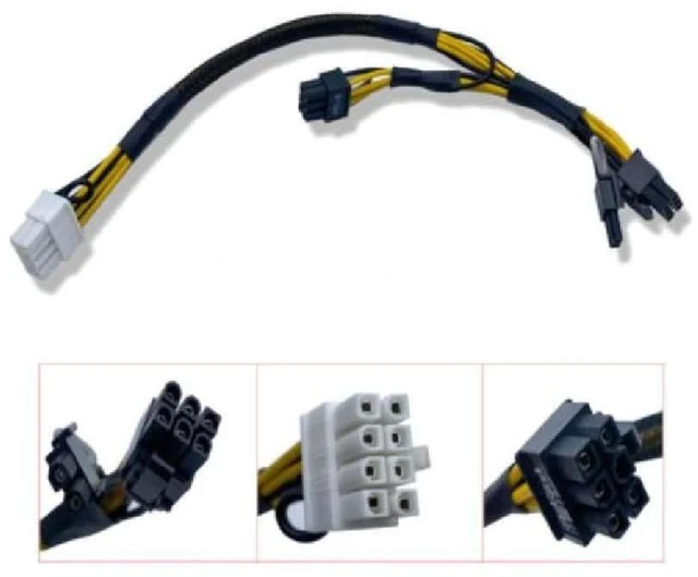 Main image of R720 R730 R720XD R730XD R7910 Split GPU Power Adapter Cable