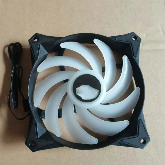 Main image of The APA1225M12 fan, with a speed range of 1500-2500 RPM, is suitable for 240R and 360R liquid coolers. It features a silent design and is ideal for CPU liquid cooling.