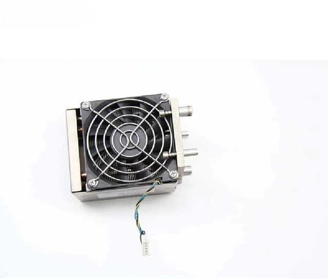 Main image of Server CPU cooler with fan for XW8400, XW6400, XW6600, and XW8600 workstations, denoted as 398293-001, 398293-002, and 398293-003.