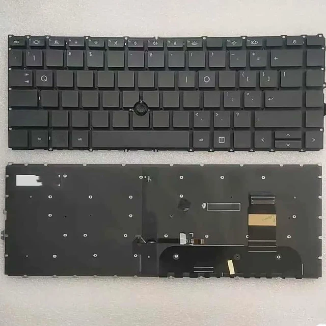 Main image of US keyboard with pointers, black, for 840 G7/840 G8/845 G8 models, model SGA2150-XUA