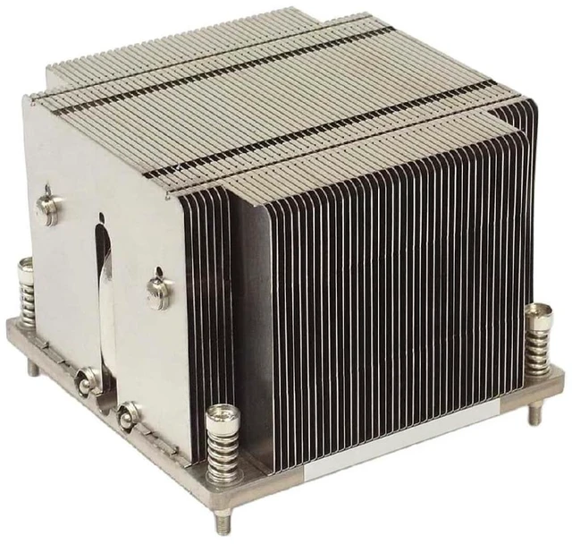 Main image of The SNK-P0038P 2U passive heatsink (LGA1366) is a CPU cooler suitable for 5500 series processors.