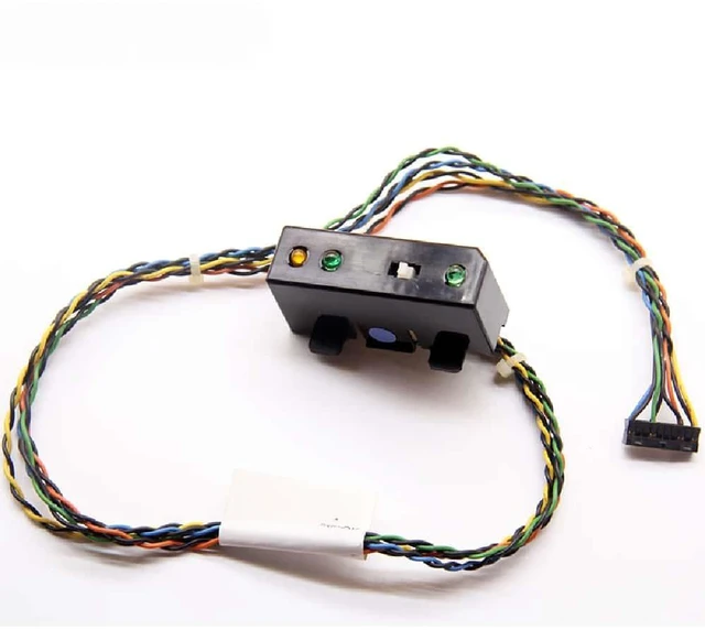 Main image of Power switch pushbutton board with cable for X3100M4 and X3100-M4 models 81Y7484 and 81Y7431