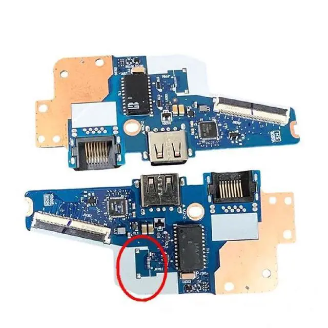 Main image of E16 1 2 USB W Ethernet Power Button Board NS-F311