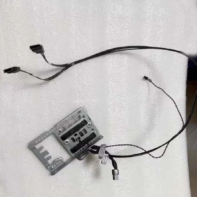 Main image of Power cord 0M5CHV M5CHV for T5820 workstation; backplane temperature control cable 0TNNVP with bracket.