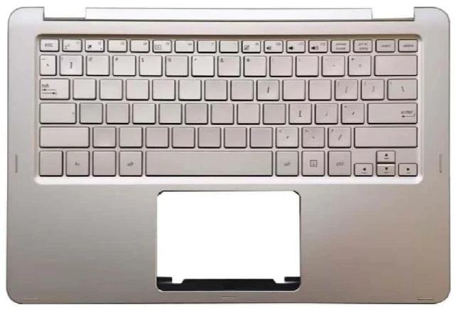 Main image of US English keyboard for UX360CA, UX360C, and UX360 laptops, including keyboard, palm rest, and top cover.