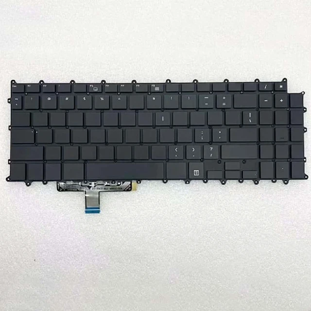 Main image of US-style black backlit keyboard for 16Z90P, 16ZD90P, 16Z90PD, and 16Z90PC laptops.