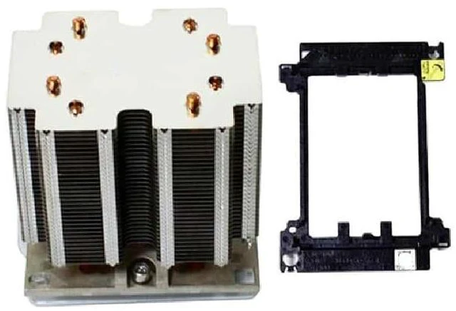 Main image of The CN-0KN2PJ heatsink is suitable for T640 and T440 tower server CPU processors. It features a KN2PJ heatsink with clips.