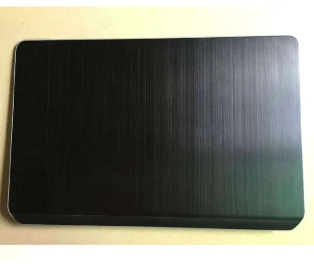Main image of LCD back cover top shell 686895-001 for M6 M6-1000, black.