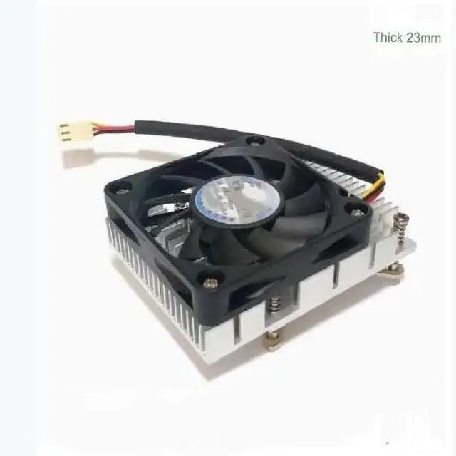 Main image of PGA946, PGA947, PGA988, PGA989 Mobile i3, i5, i7 CPU cooler fan, 23mm thick, 51mm hole spacing, 1U case.