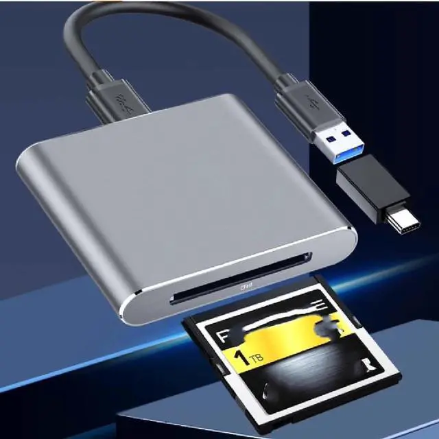 Main image of USB to 1.0/2.0 SATA ESD/SSD Card Reader, USB 2.0/3.2 Gen1 5Gbps Type-A/Type-C Adapter, Disk