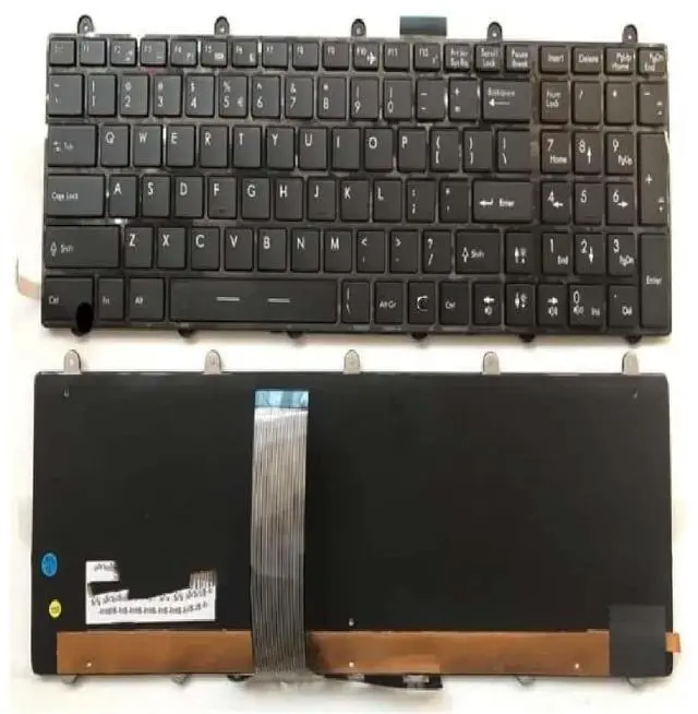 Main image of English keyboard for GP60, GP70, CR70, CR61, CX61, CX70, CR60, GE70, GE60, GT60, GT70, GX60, GX70, 2OC, 2OD, 2OJ