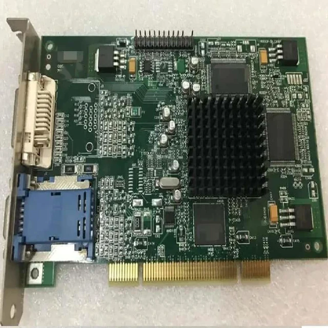 Main image of G45FMDVP32DB slot graphics card to VGA adapter for MATROX G450 7003-0301 DB15 DVI output interface graphics cards.