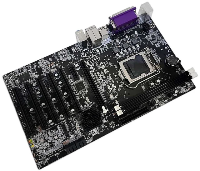 Main image of Industrial control motherboard desktop H61 DVR security monitoring motherboard DDR3 after restarting gigabit network card P