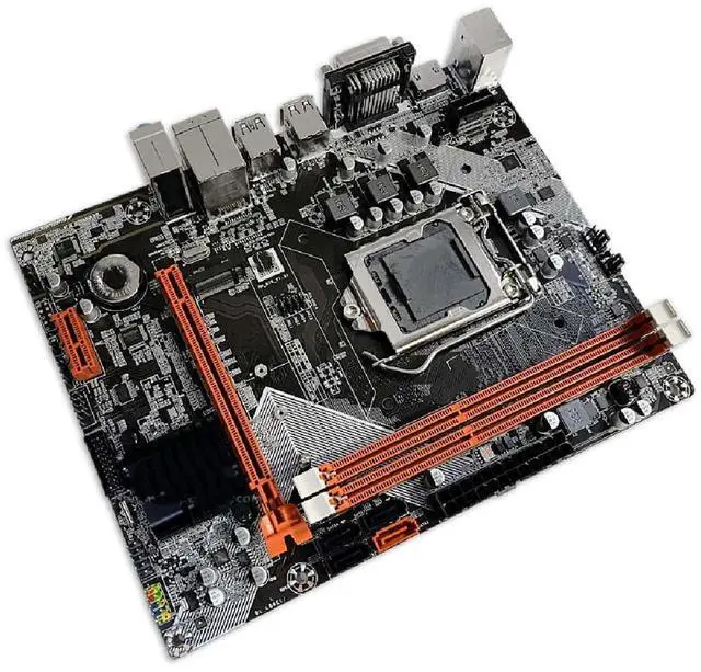 Main image of B75-1155 pin DDR3 M.2 Gigabit desktop PC dungeon crawler mobile gaming motherboard with i7 processor.