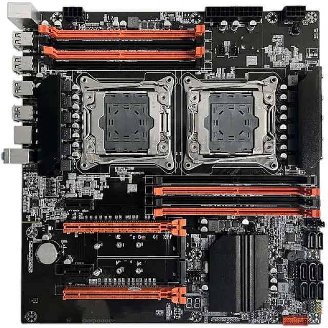 Main image of X99 Dual-socket 2011-3 PC Motherboard DDR4 Memory E5 2678 2680V3 Dual Server CPU Multi-Instance Kit