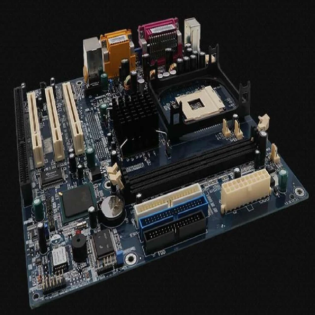 Main image of P7LI-A I845GL motherboard, 845 motherboard, with 3 VGA slots and 1 VGA slot, CPU industrial board.