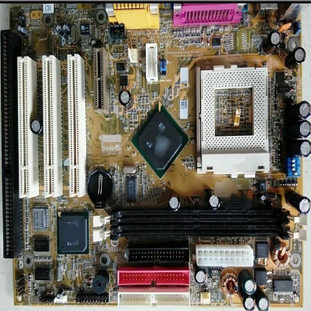Main image of GA-6VEML GA-6VEM Motherboard 8601T with 3 VGA LPT slots and 1 CPU industrial board