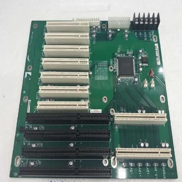 Main image of PX-10S-RS-R40 7*4.0 bus slot industrial-grade passive backplane full-size CPU card, supports power interface