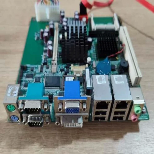 Main image of KINO-945GSE: 1.1 Industrial Motherboard KINO-945GSE-N270, with CPU and 2-level memory.