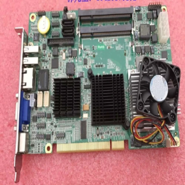 Main image of HPC-1811CLDNA VER:A2.0 PCI slot industrial motherboard, half-size CPU card, 10-inch onboard CPU memory.