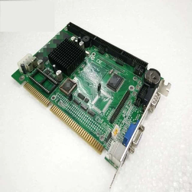 Main image of AR-B1479 486 socket industrial motherboard, half-size CPU card, 10 slots, no LAN.