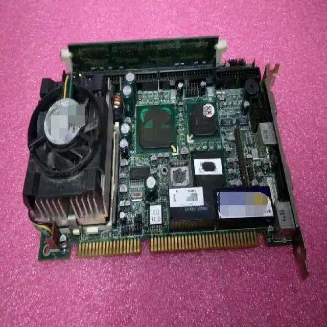 Main image of ROBO-605 R1.02 slot industrial motherboard half-size CPU card 1.0