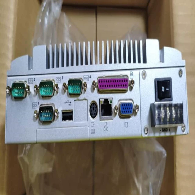 Main image of The eBOX746A-FL fanless embedded system, also known as the eBOX746A-FL-RC box-type computer, features a maximum clock speed of 1.5 GHz and uses the 84710 A4-RC processor.