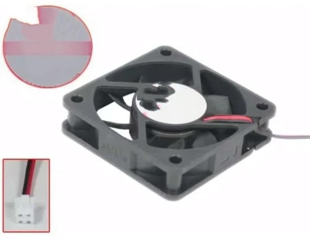 Main image of 12S6015 DC 12V 60x60x15mm Dual-wire Cooling Fan