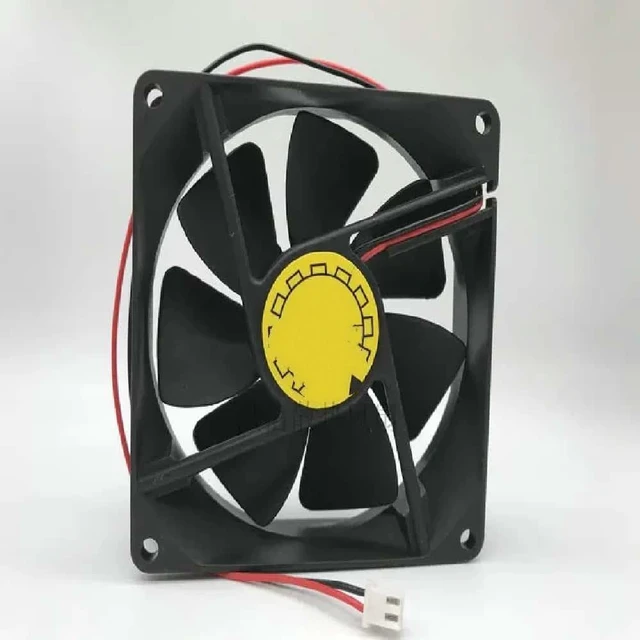 Main image of D90BL-12 DC 12V 0.14A 90x90x25mm 2-wire 90mm cooling fan