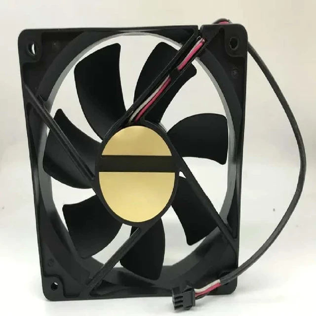Main image of AD1212HB-A76GL DC 12V 0.37A 120x120x25mm Three-wire 120mm cooling fan