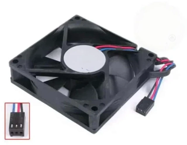 Main image of AD0812MB-C76 G TP17 DC 12V 0.16A 80x80x25mm Three-wire cooling fan
