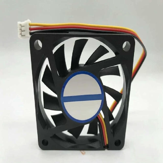 Main image of EC6010L12ER DC 12V 0.14A 60x60x10mm Three-wire 60mm cooling fan