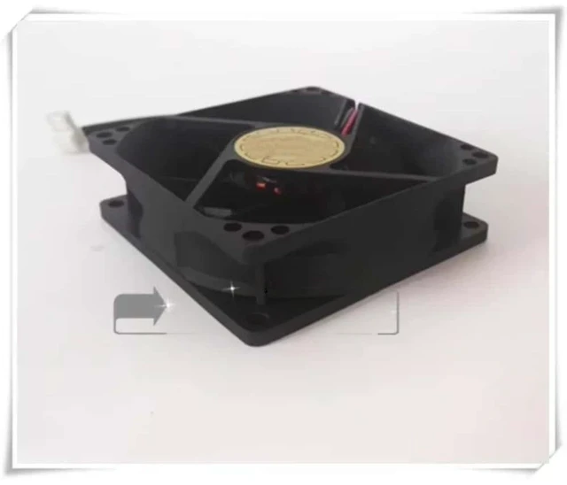 Main image of D80BM-24 Cooling Fan DC 24V 0.14A 80x80x25mm 2-wire